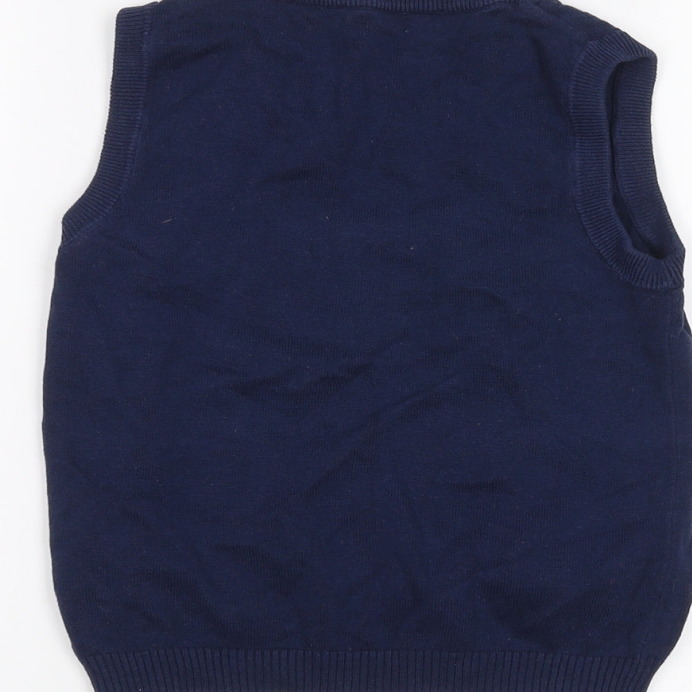 H&M Girls Blue   Pullover Jumper Size 7-8 Years