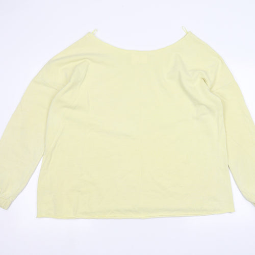 nextt Womens Yellow   Pullover Jumper Size L