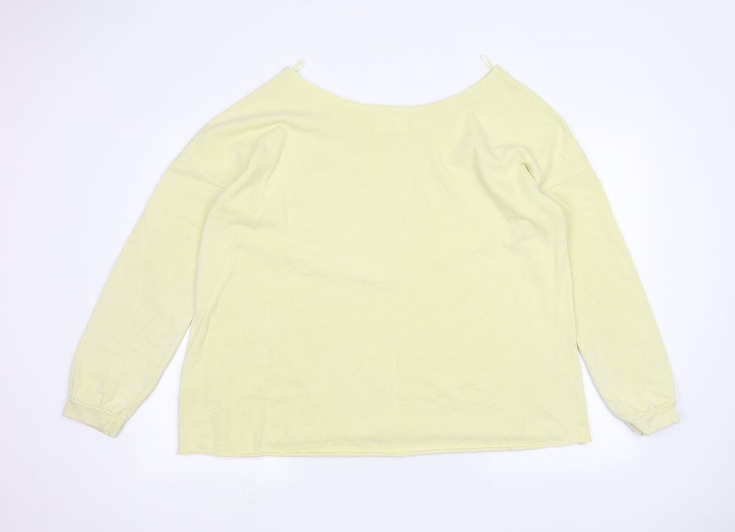 nextt Womens Yellow   Pullover Jumper Size L