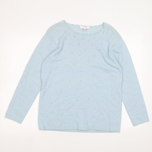 JFW Womens Blue   Pullover Jumper Size M