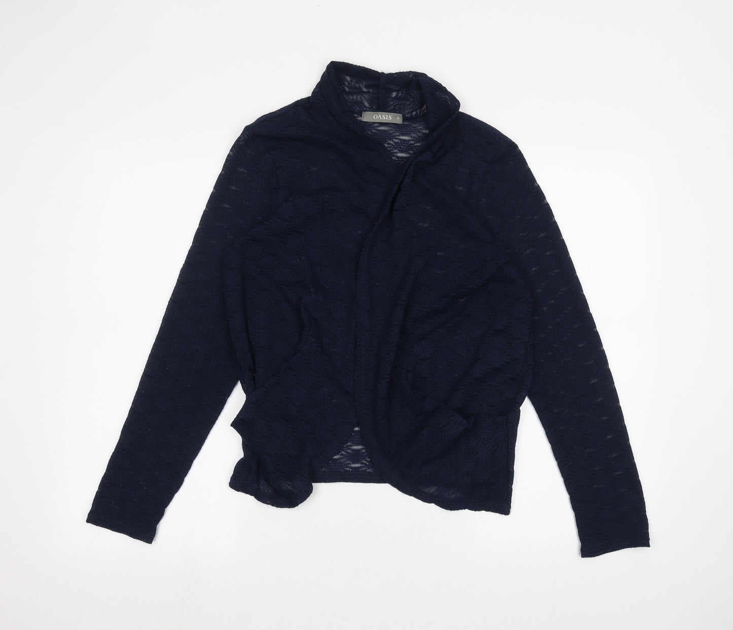 Oasis Womens Blue   Cardigan Jumper Size M
