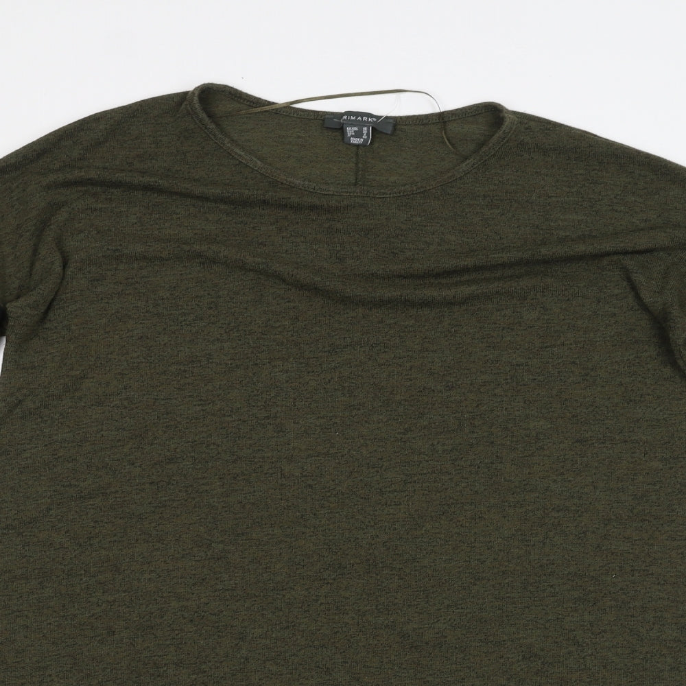 Primark Womens Green   Basic T-Shirt Size 10