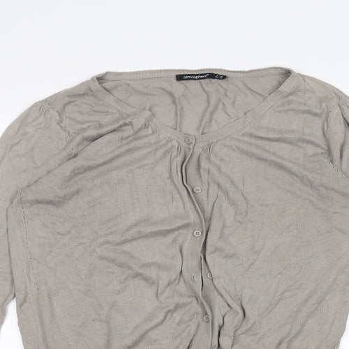 Atmosphere Womens Beige   Cardigan Jumper Size 12