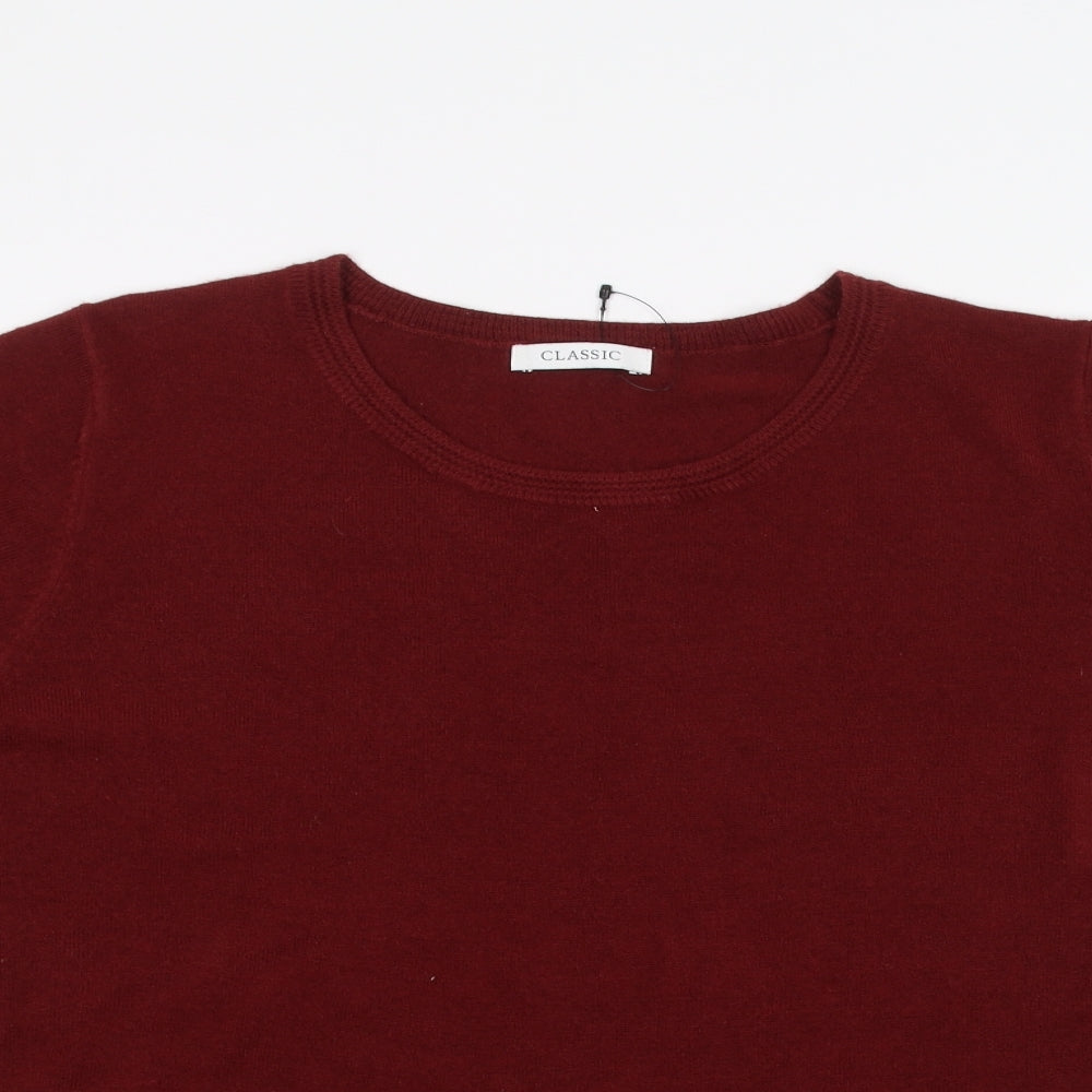 Marks and Spencer Womens Red   Basic T-Shirt Size 20