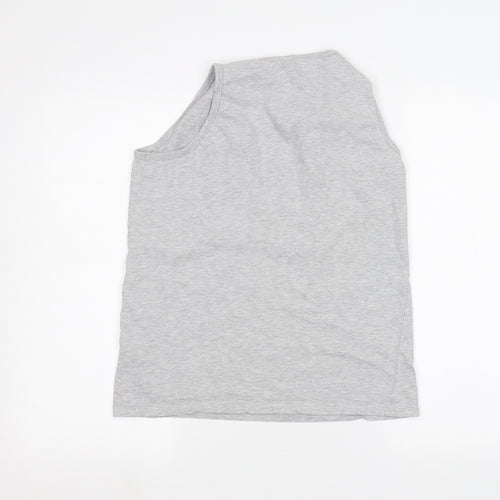 Primark Girls Grey   Basic Tank Size 13-14 Years