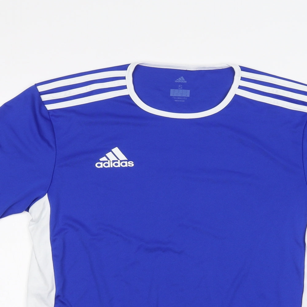 adidas Mens Blue    T-Shirt Size S