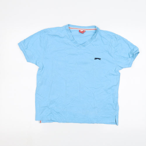 Slazenger Boys Blue   Basic T-Shirt Size 11-12 Years