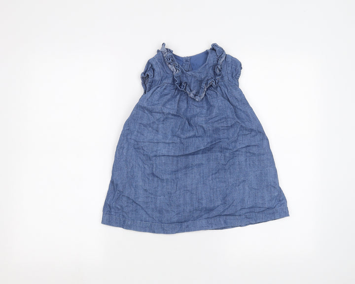 Marks and Spencer Baby Blue   A-Line  Size 18-24 Months