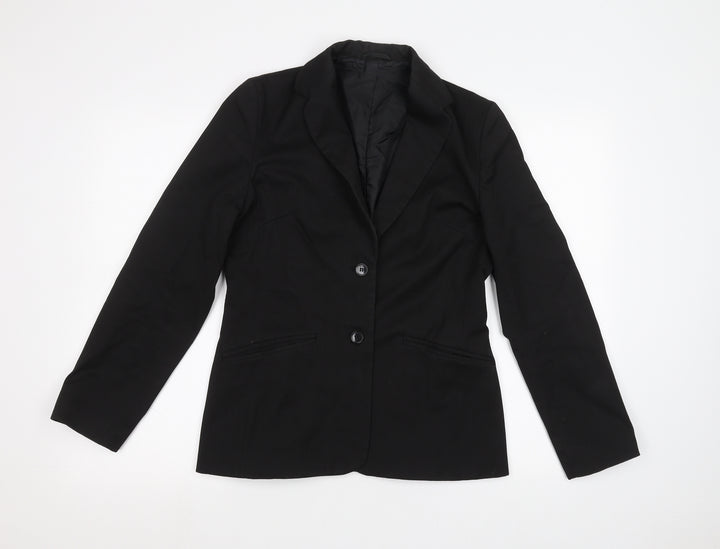 Distinctive Mens Black Jacket Size S