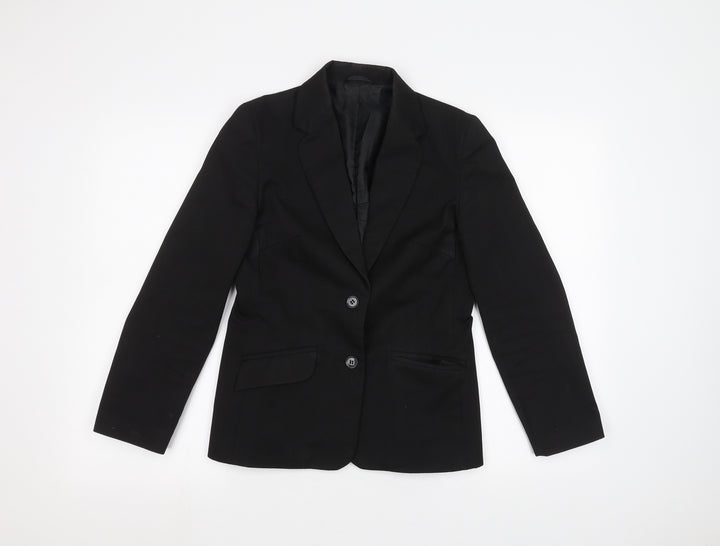 Distinctive Mens Black   Jacket  Size S
