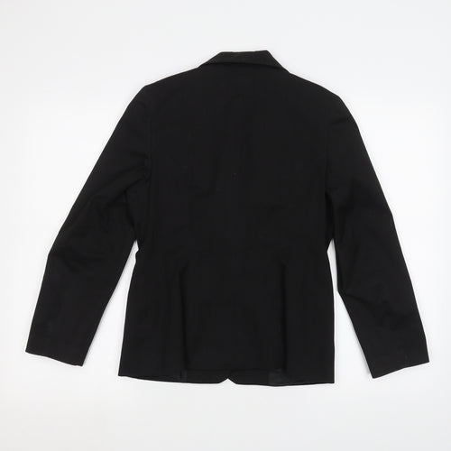 Distinctive Mens Black   Jacket  Size S