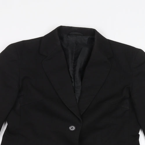 Distinctive Mens Black   Jacket  Size S