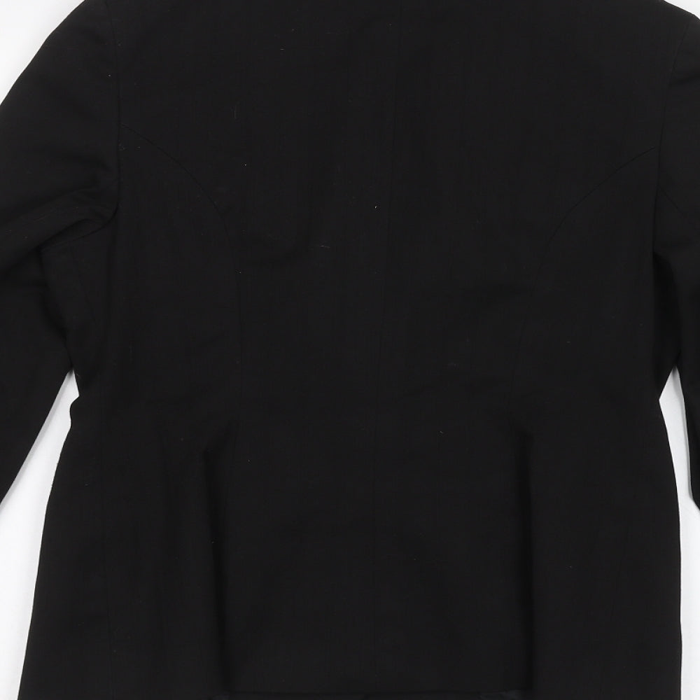 Distinctive Mens Black   Jacket  Size S