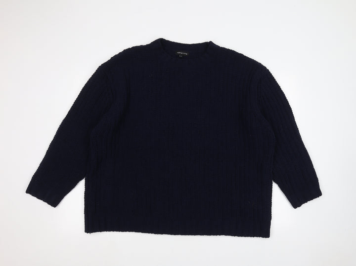 Red Herring Womens Blue   Pullover Jumper Size L