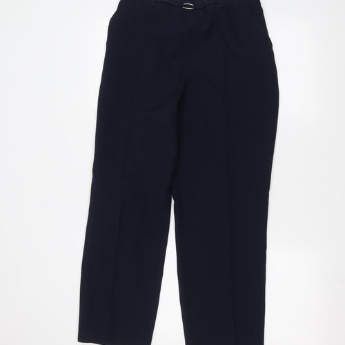 Marks and Spencer Womens Blue   Trousers  Size 30 in L27 in