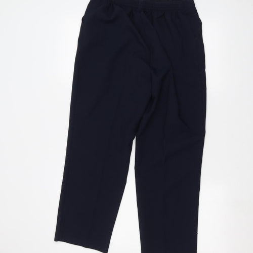 Marks and Spencer Womens Blue   Trousers  Size 30 in L27 in