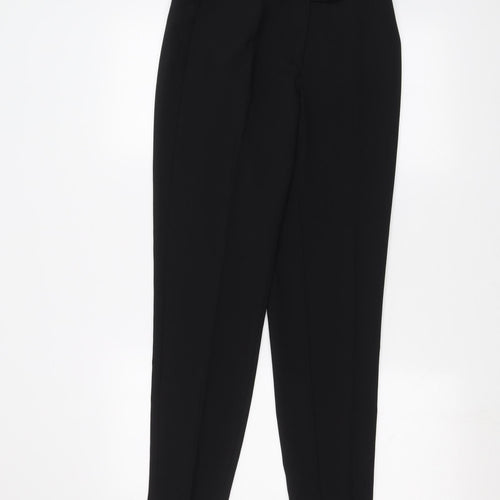 George Womens Black   Trousers  Size 8 L27 in