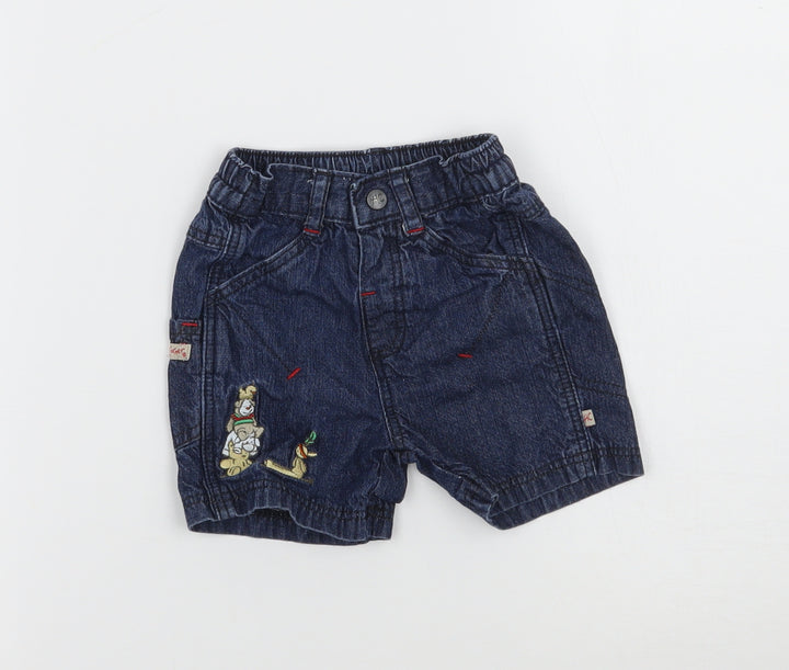 Mothercare Boys Blue Cropped Jeans Size 0-3 Months