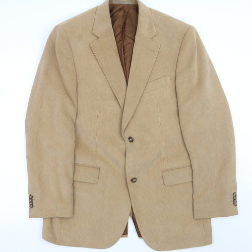 Carl Gross Mens Brown   Jacket Suit Jacket Size 40