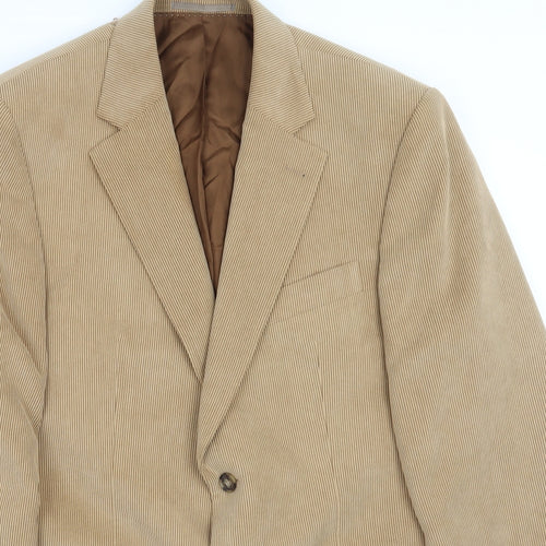 Carl Gross Mens Brown   Jacket Suit Jacket Size 40