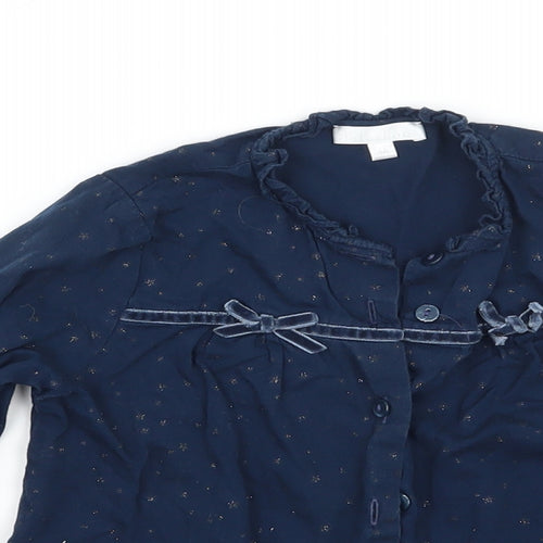 Patachou Girls Blue   Basic Button-Up Size 4 Years