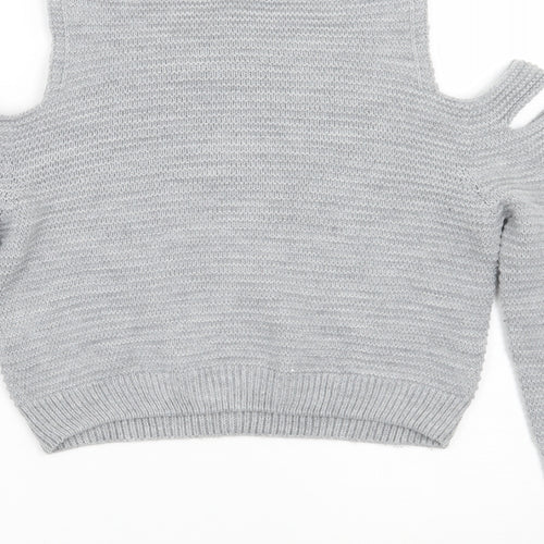 Select Womens Grey   Pullover Jumper Size 6