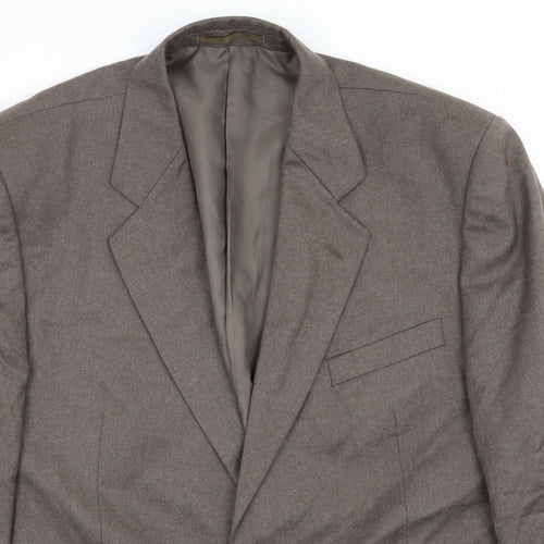 Knights & asprey Mens Brown   Jacket Suit Jacket Size 48