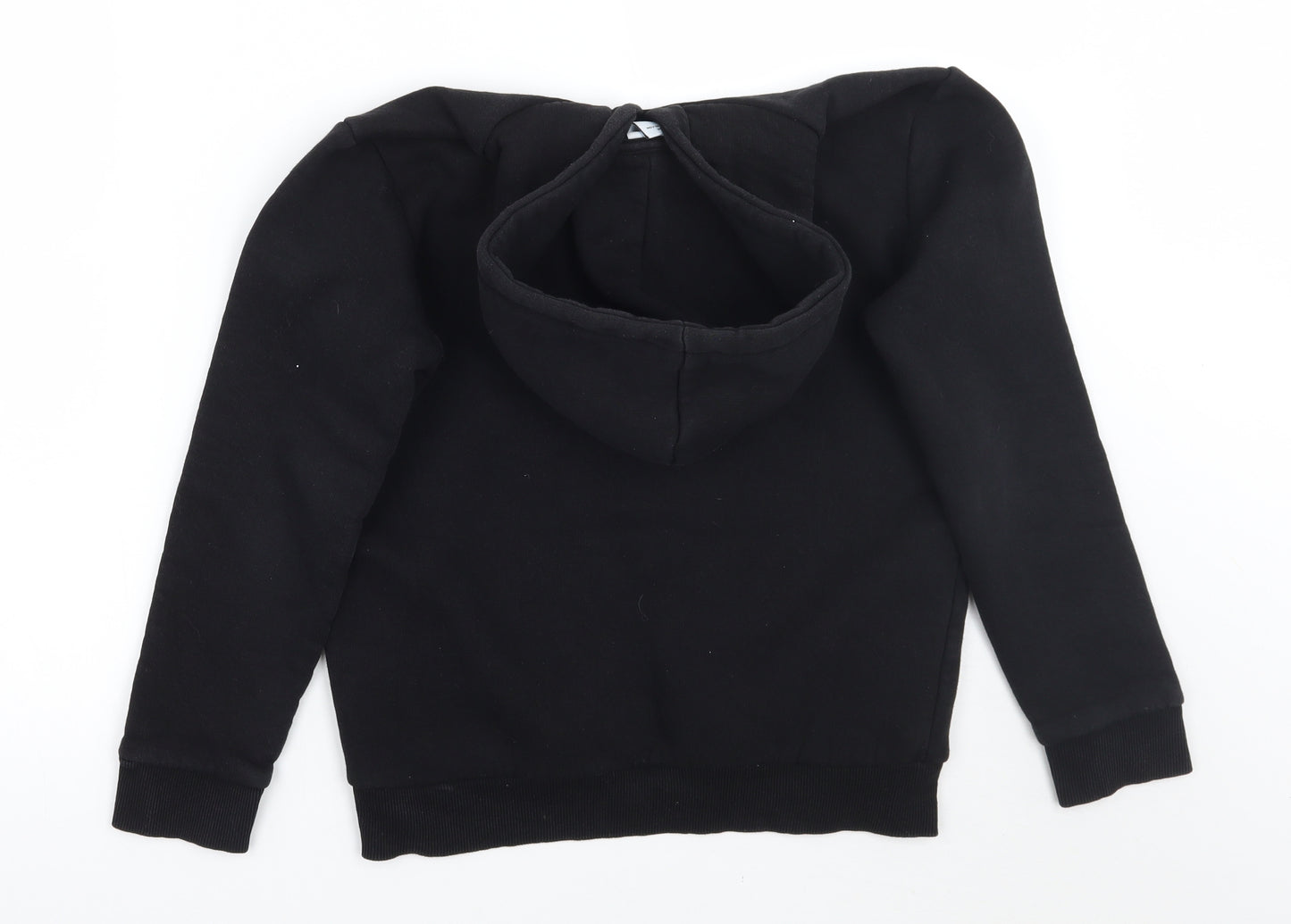 Hype Girls Black   Pullover Hoodie Size 12 Years