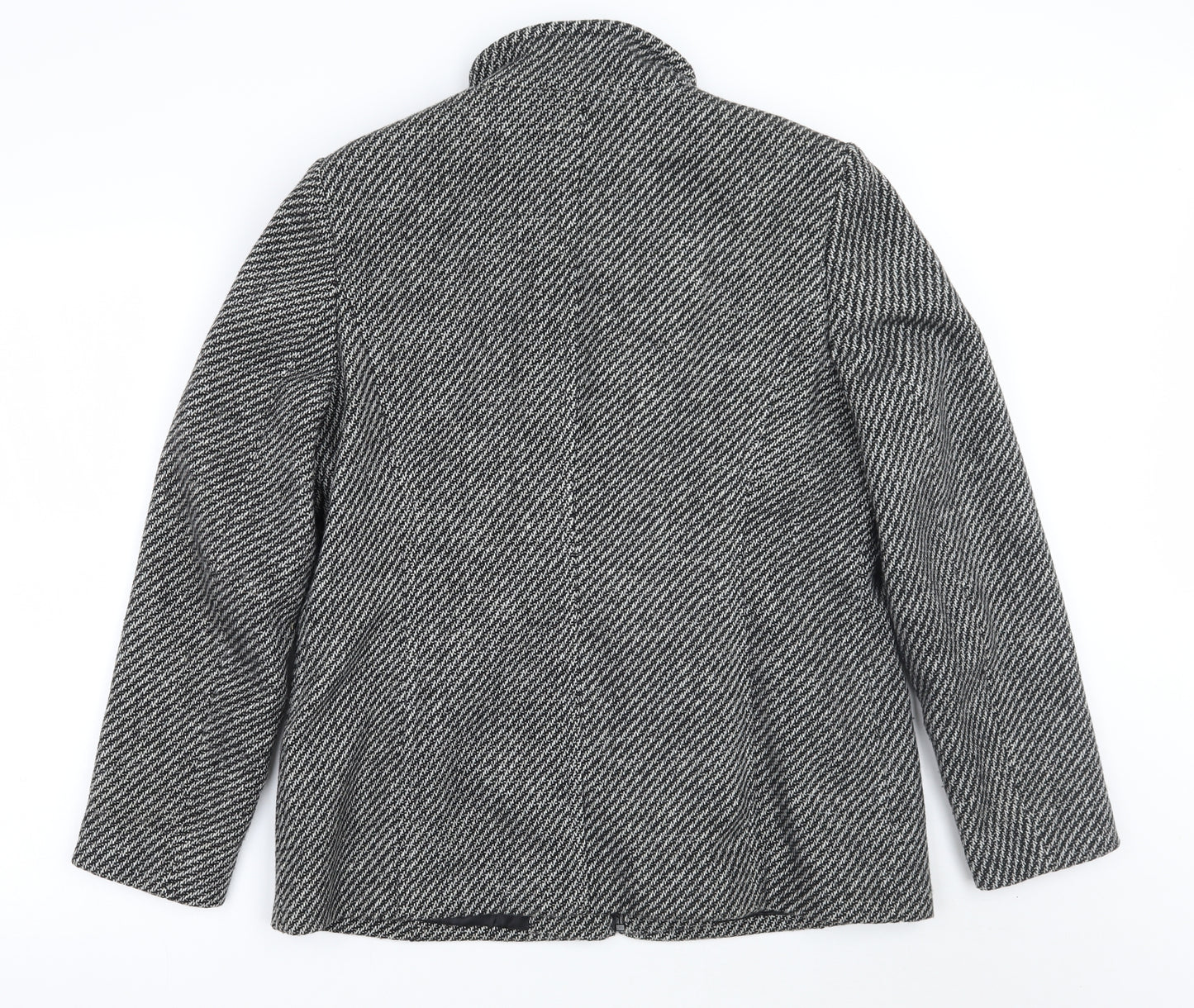 Bonmarché Womens Grey   Jacket Coat Size 16