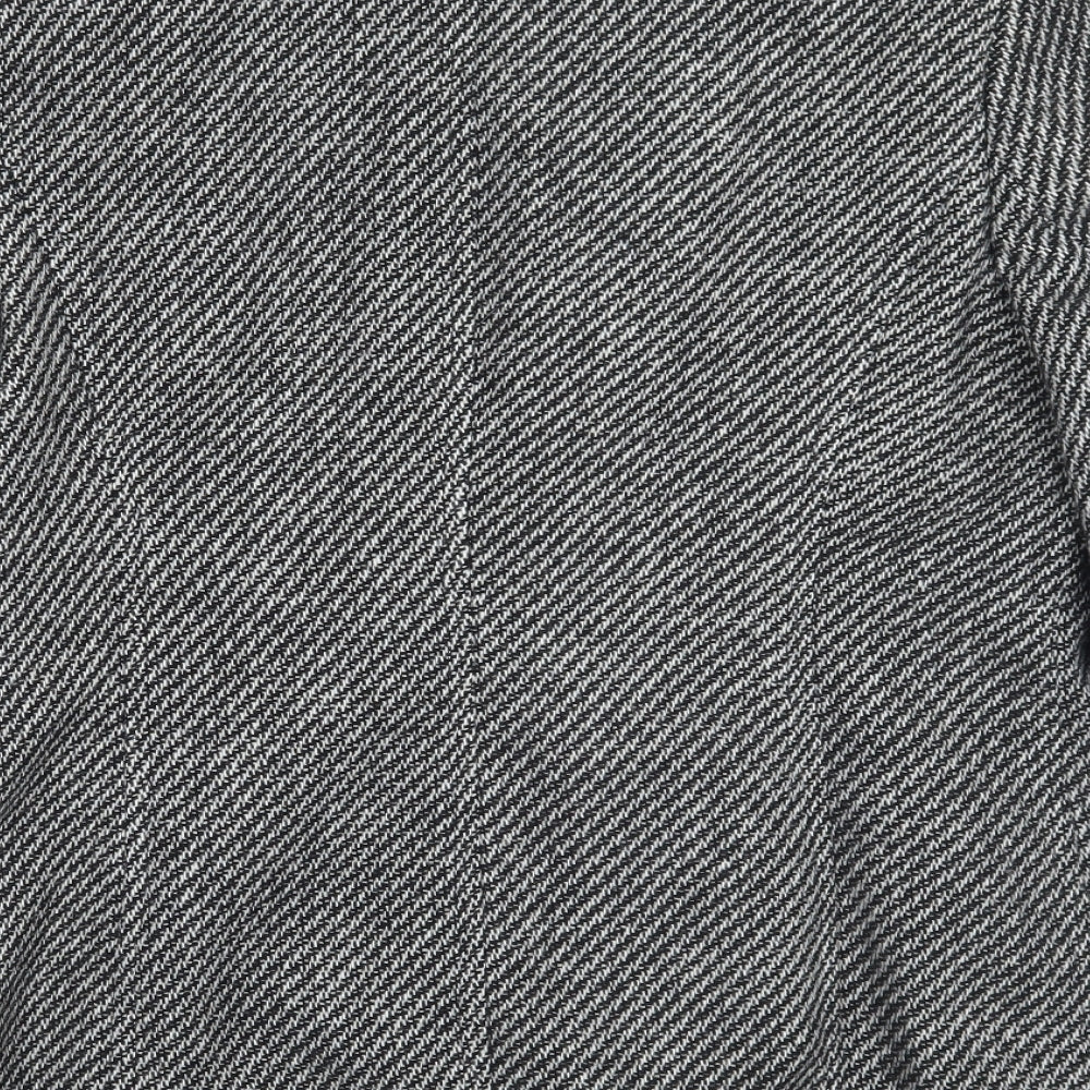 Bonmarché Womens Grey   Jacket Coat Size 16