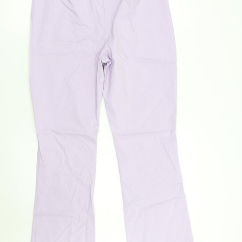 Nasty Gal Womens Purple   Trousers  Size 12 L33 in