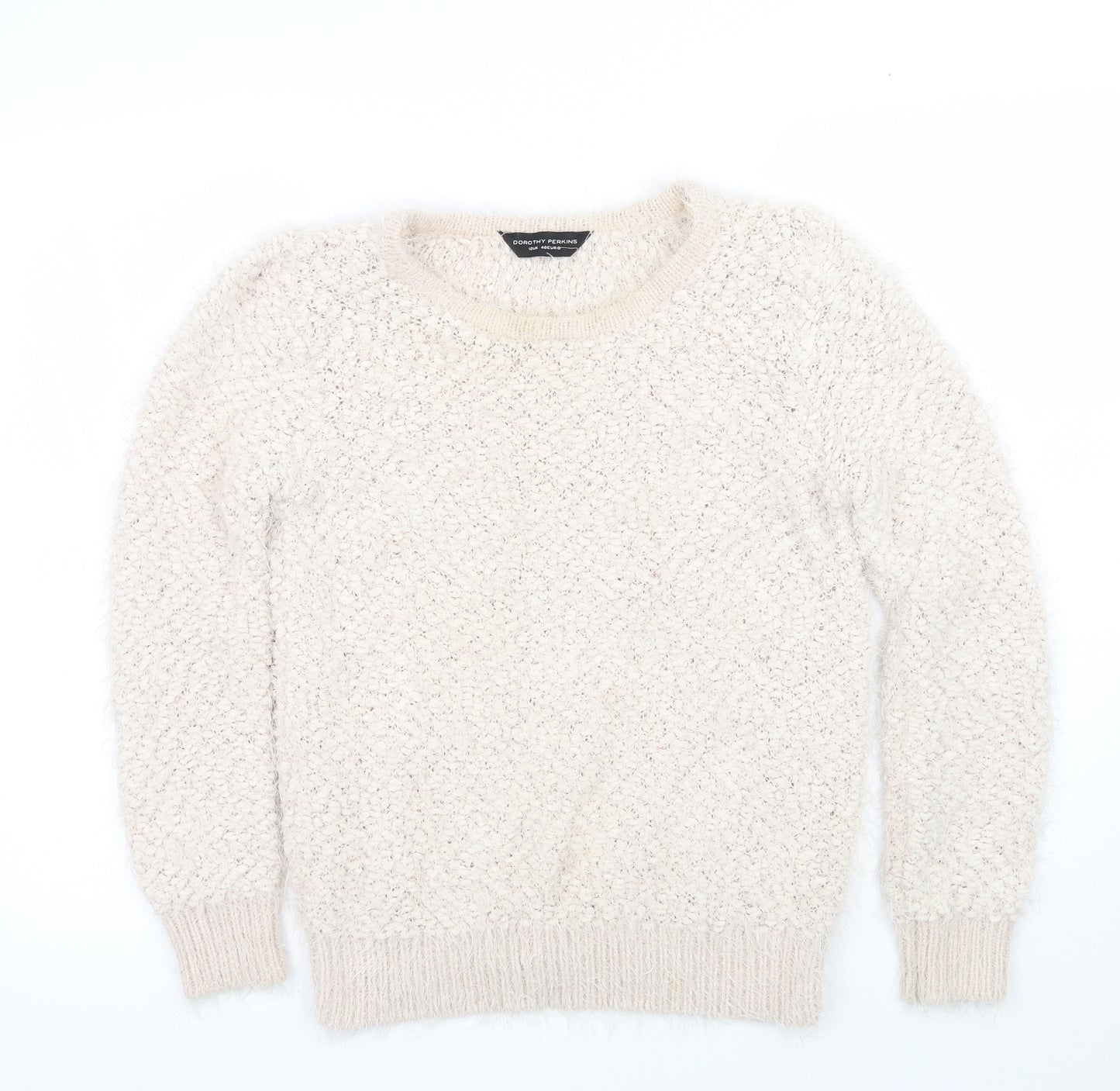 Dorothy Perkins Womens Ivory   Pullover Jumper Size 12