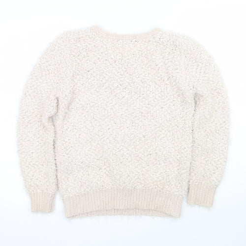Dorothy Perkins Womens Ivory   Pullover Jumper Size 12