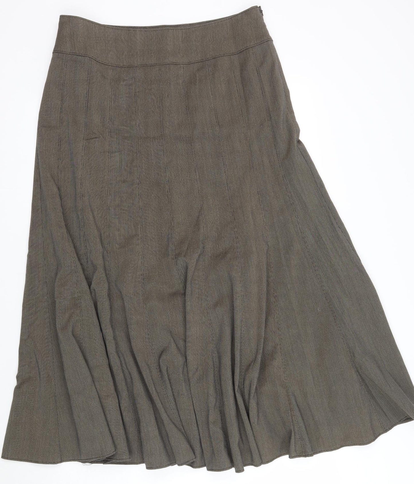 Marks and Spencer Womens Brown   A-Line Skirt Size 14