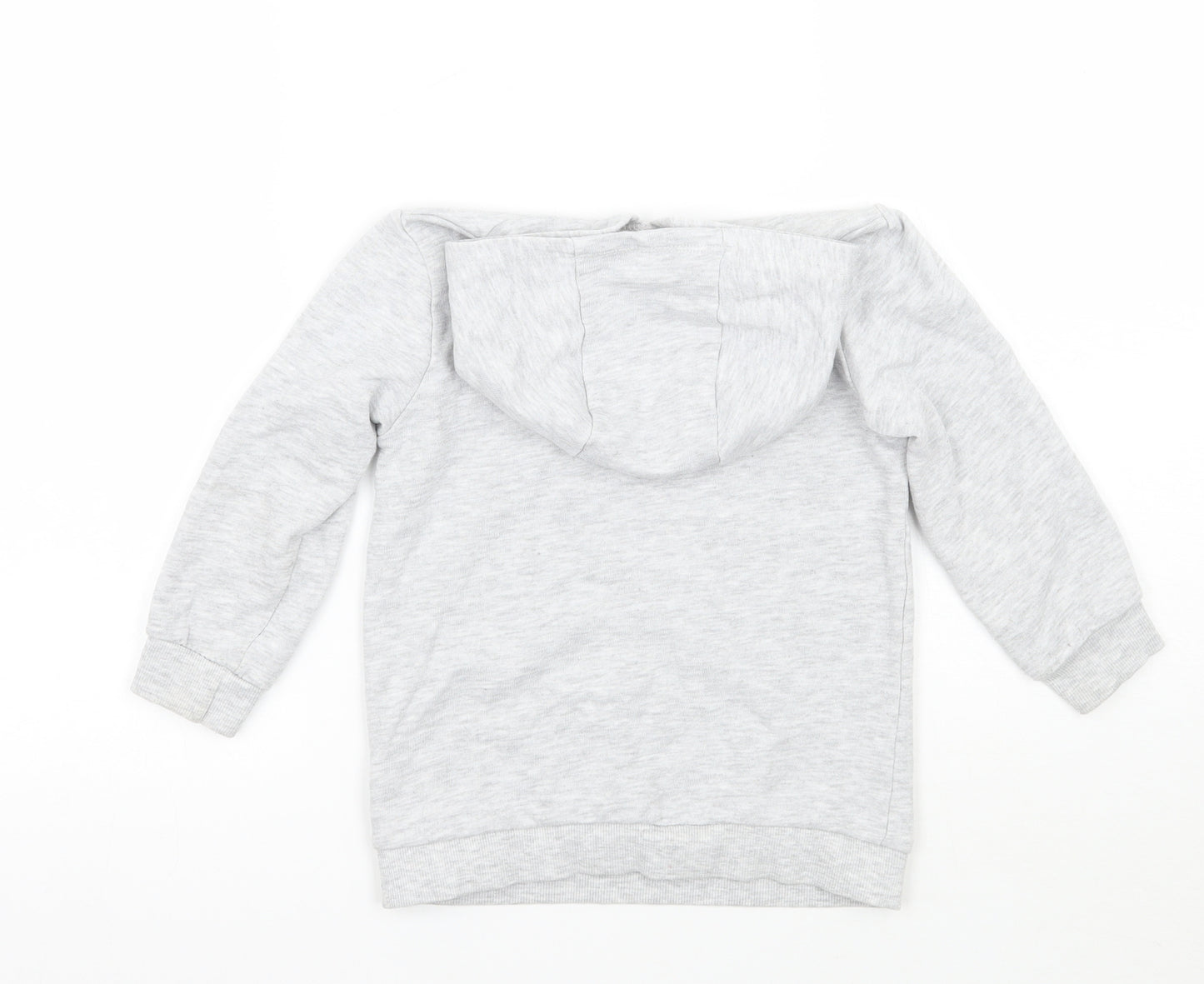 George Girls Grey   Pullover Hoodie Size 5-6 Years  - Peppa pig