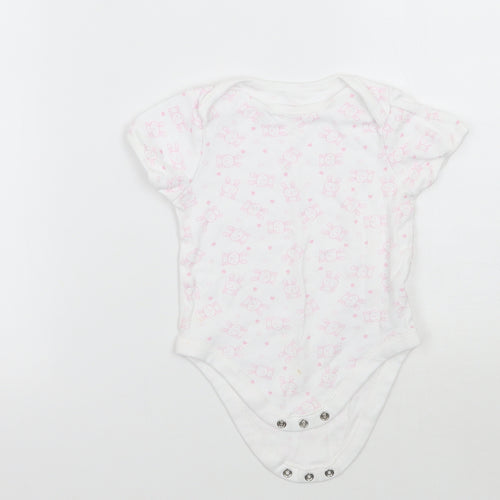 Tesco Girls  Geometric  Babygrow One-Piece Size 9-12 Months