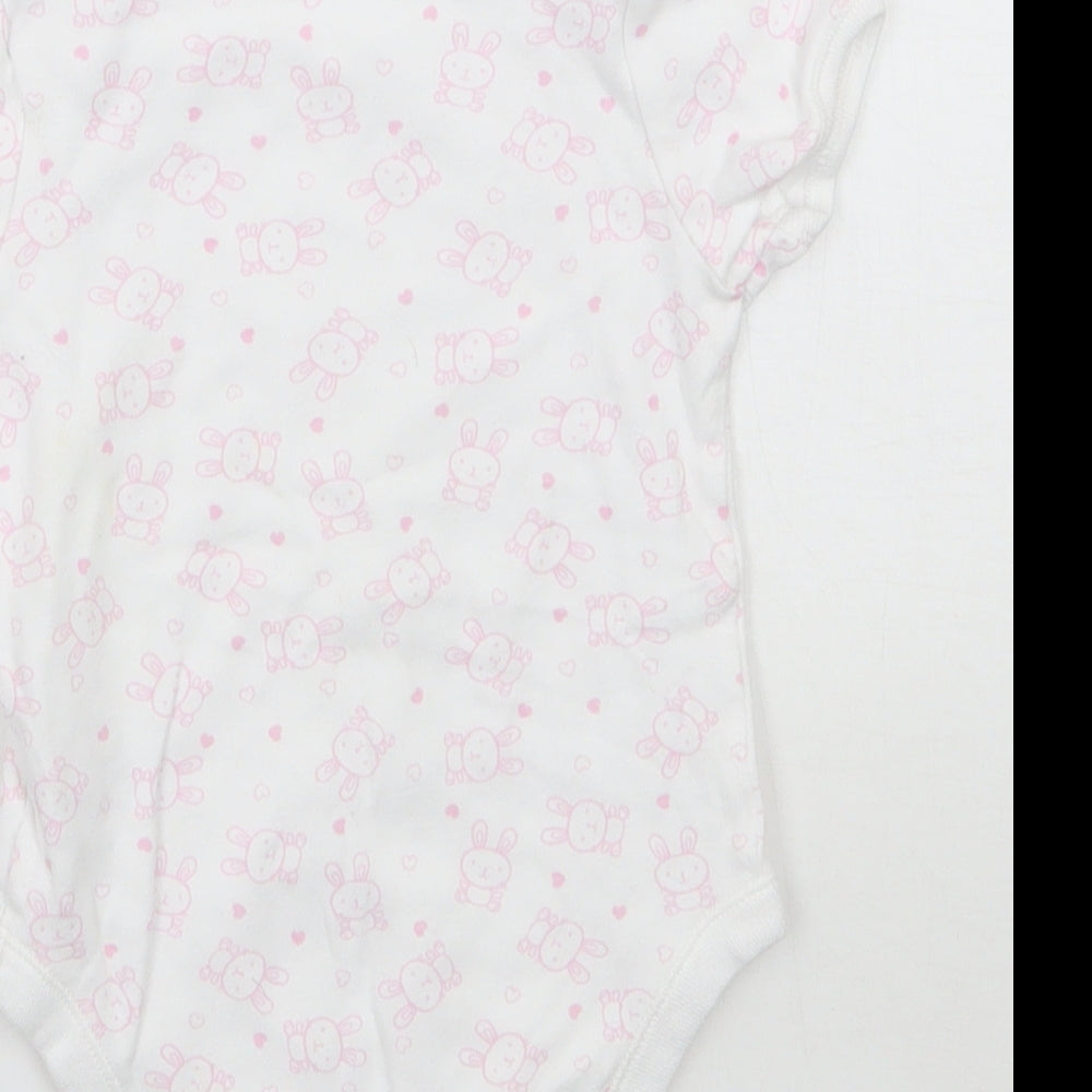 Tesco Girls  Geometric  Babygrow One-Piece Size 9-12 Months