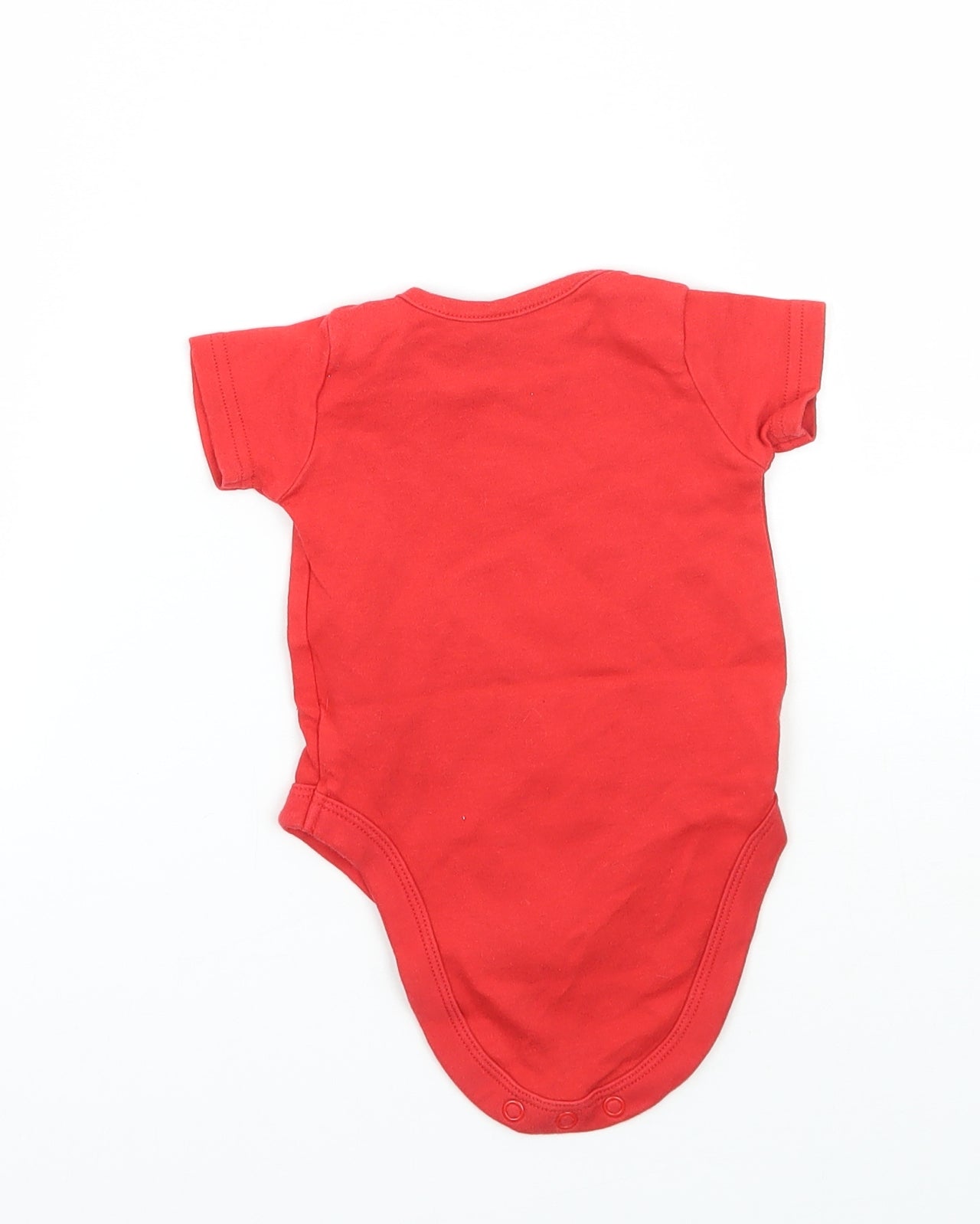 Mothercare Girls Red   Babygrow One-Piece Size 0-3 Months