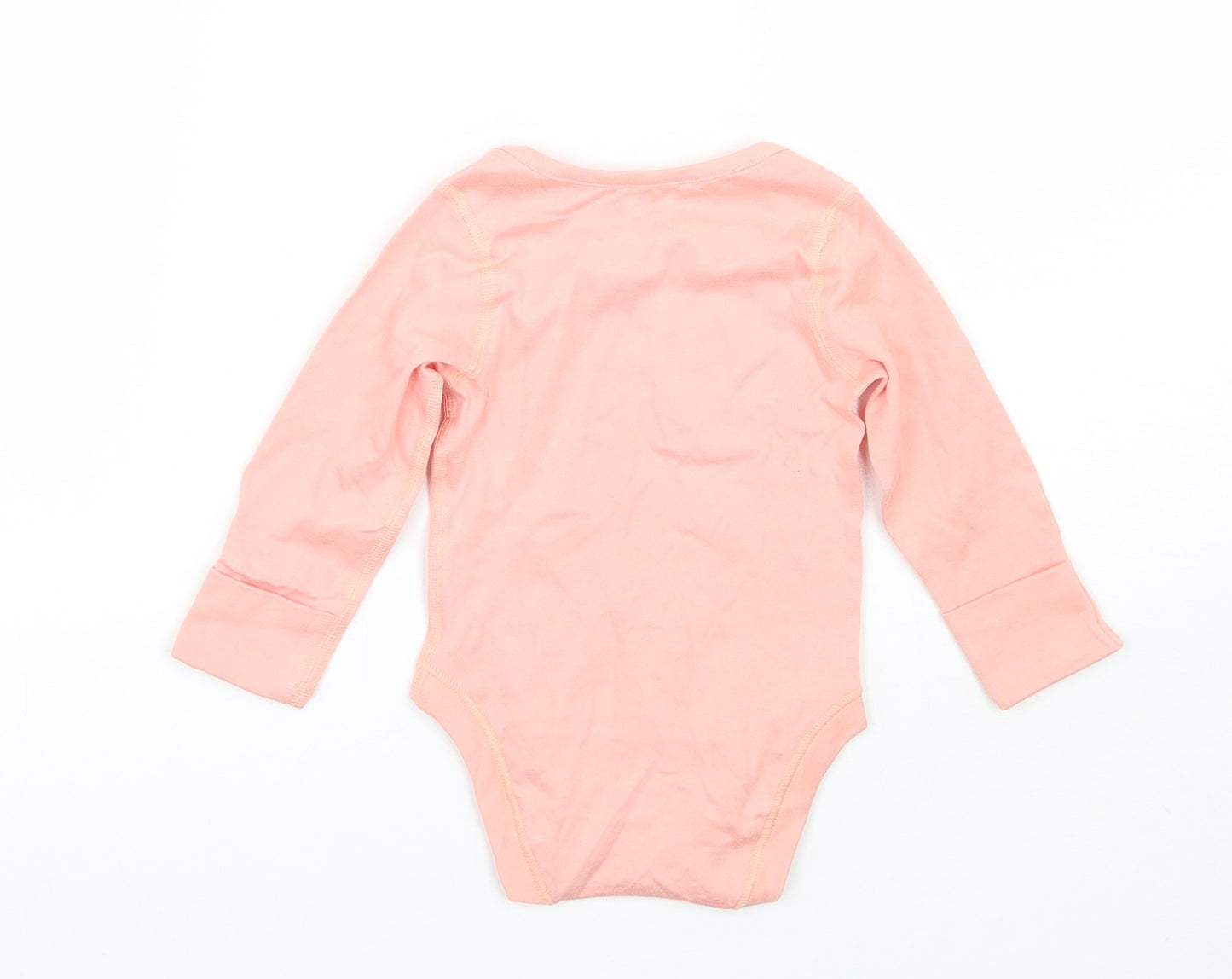 Marks and Spencer Girls Pink   Babygrow One-Piece Size 3-6 Months