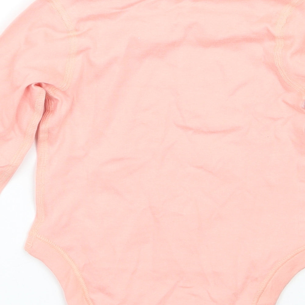 Marks and Spencer Girls Pink   Babygrow One-Piece Size 3-6 Months