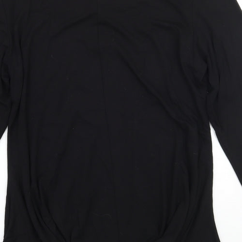 Saloos Womens Black   Basic T-Shirt Size L