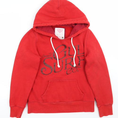 Gul Surf Co Womens Red   Pullover Hoodie Size 14