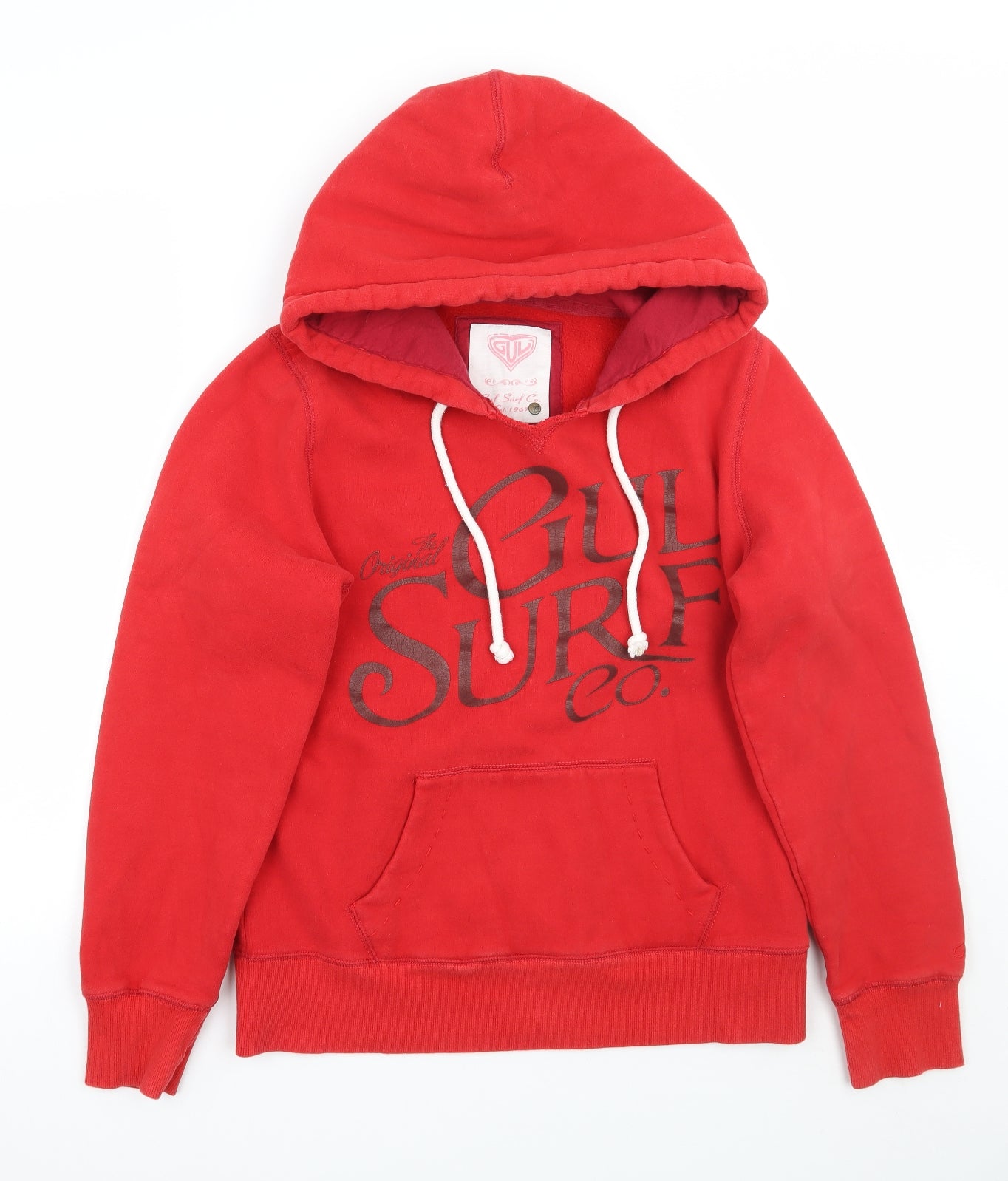 Gul Surf Co Womens Red   Pullover Hoodie Size 14