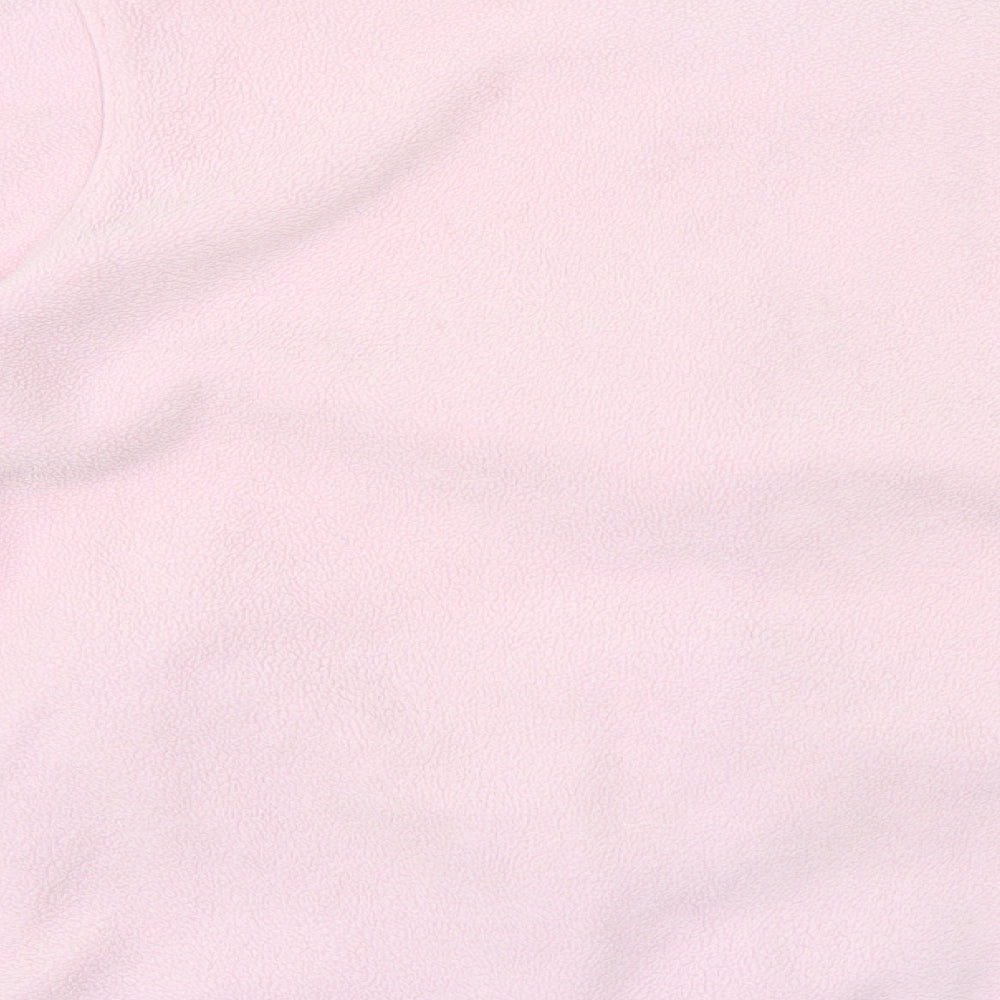 Preworn Womens Pink   Full Zip Jumper Size L