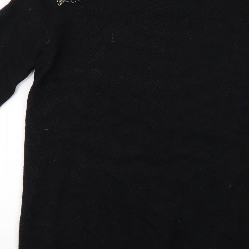 Marks and Spencer Womens Black   Pullover Jumper Size 16