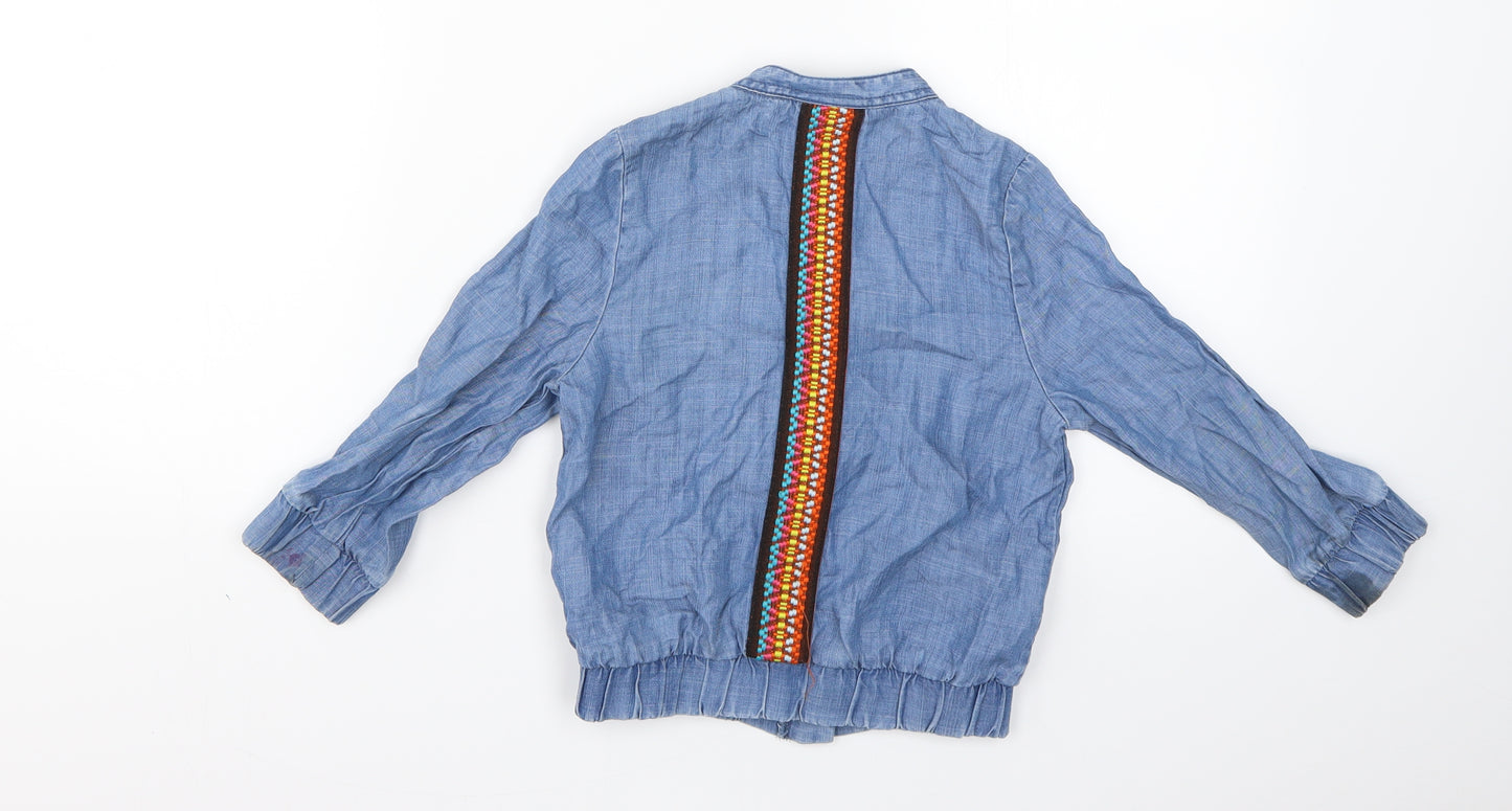 i love girls wear  Girls Blue   Basic Jacket Jacket Size 3 Years