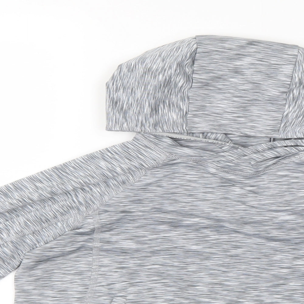 souluxe Boys Grey   Pullover Hoodie Size 10-11 Years