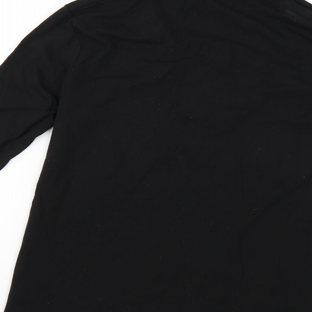 Crane Womens Black   Basic Blouse Size 12