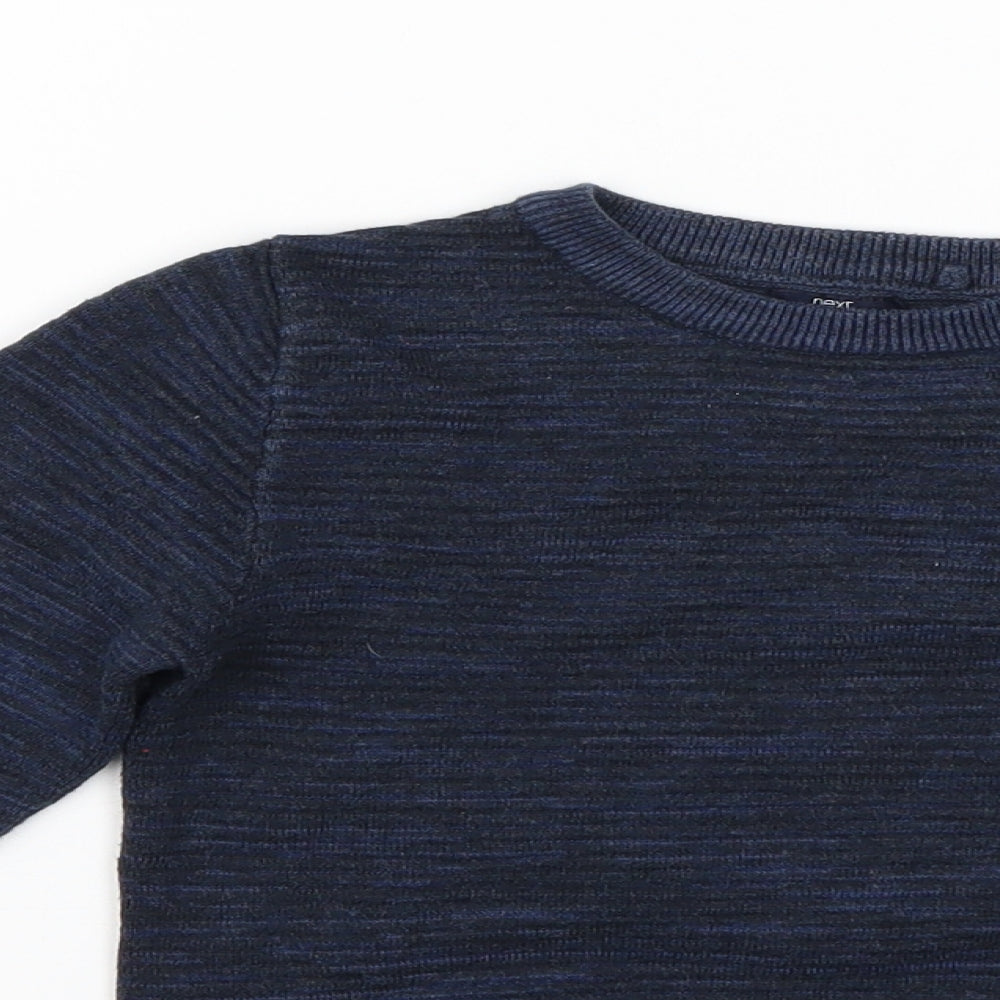NEXT Boys Blue   Pullover Jumper Size 2-3 Years