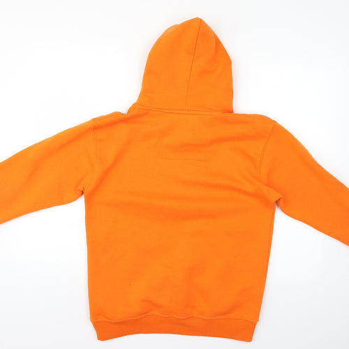 little whitelies Womens Orange   Pullover Hoodie Size S